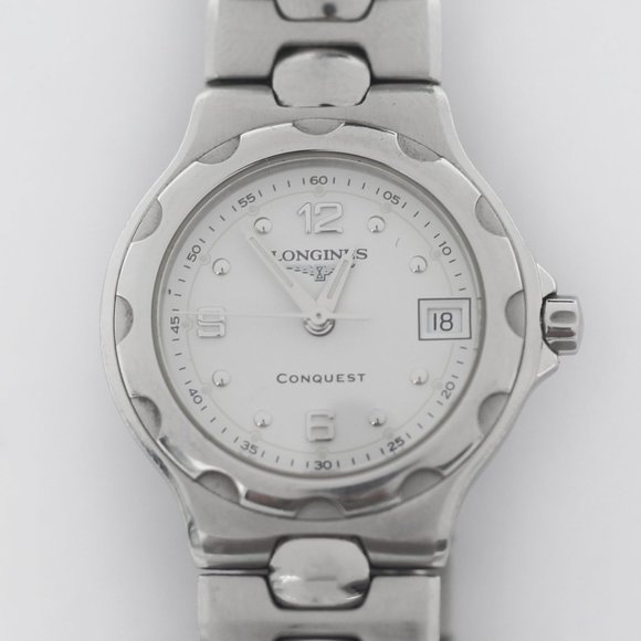 Longines Conquest Steel Date L11314 Watch main image 5